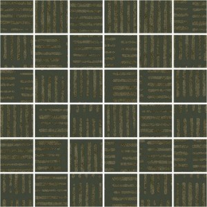 WANDS GREEN NATUREL MOSAIQUE 5X5  30X30 - CERAMICAS APARICI APARICI CERAMICA - 1