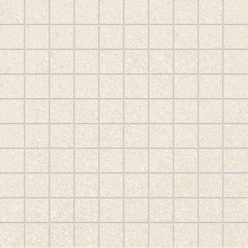 PIETRA ESSENZA MOSAIC 3X3 AVORIO SILKTECH 30X30 - EMILCERAMICA ENUF EMILCERAMICA - 1