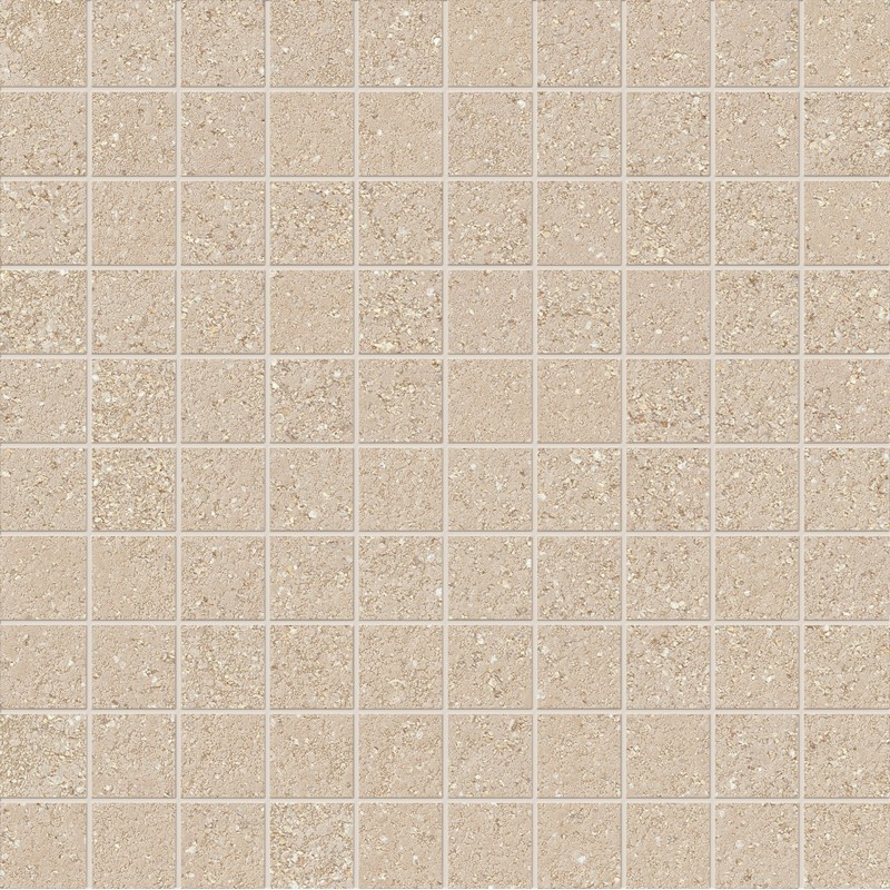 PIETRA ESSENZA MOSAIC 3X3 MANDORLA SILKTECH 30X30 - EMILCERAMICA ENUG EMILCERAMICA - 1