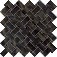 TELE DI MARMO CRYSTAL INTRECCI VITRUM BLACK FULL LAPPED 30X30 - EMILCERAMICA ENQR EMILCERAMICA - 1