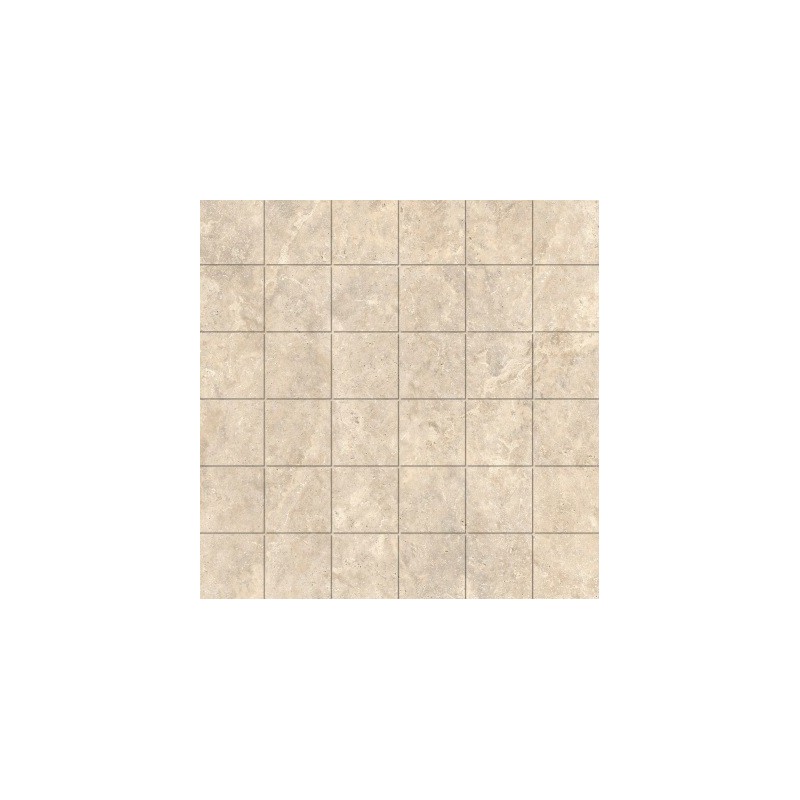 ETERNAL STONE 30x30cm MOSAICO 4,7X4,7 TRAVERTINO NATURAL PLUS - PORCELAINGRES X370501X8 PORCELAINGRES - 1