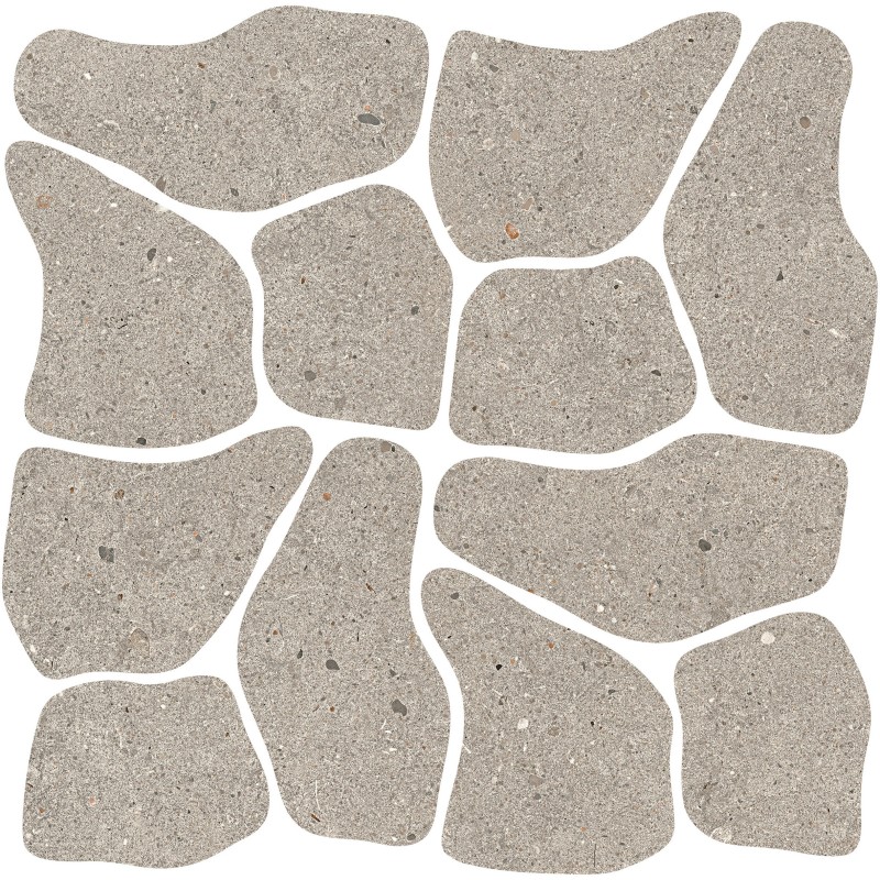 SUITE STONE MOSAIQUE  GREIGE NATUREL 30x30cm 6,5mm - La Faenza MK.ARGENT6 30 LA FAENZA - 1