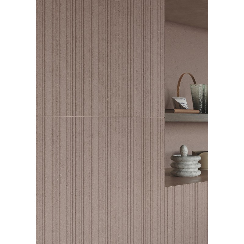 TERRAPURA PURA ROSA RIGHE STRUTTURATO 120X60 - FMG STR62661 FMG IRIS - 1