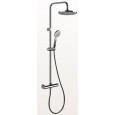 EMPORIO SHOWER Miscelatore Termostatico a parete con soffione, deviatore automatico bagno/doccia, flessibile 1,50 GESSI