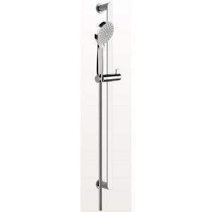 EMPORIO SHOWER Barre de douche avec douchette anticalcaire à trois jets et flexible de 1,50 m GESSI