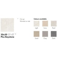 BAYSTONE PLUS SAND 30X30 - CERAMICA SANT AGOSTINO CSAPBYSA30 CERAMICA SANT'AGOSTINO - 1