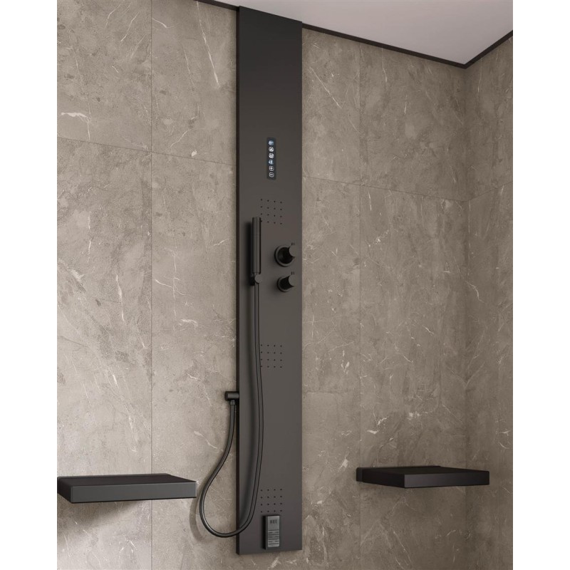 G-Steam BASE shower column L.24 x D.3.8 - H.190 cm - Hafro - Geromin HAFRO-GEROMIN - 1