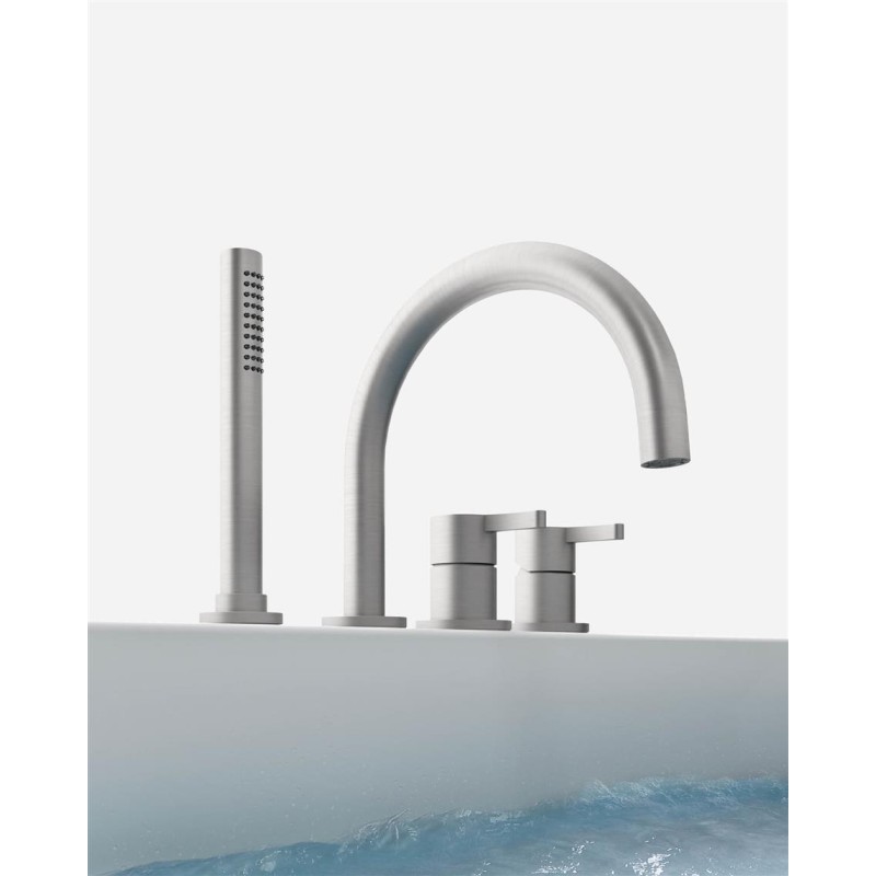 LIO B1 Badewannenarmaturen in Satinstahl - Hafro - Geromin - Hafro - Geromin HAFRO-GEROMIN - 1