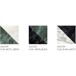 Dandy Flag White_Green 18,6x18,6 8,5mm - 41zero42 4101195