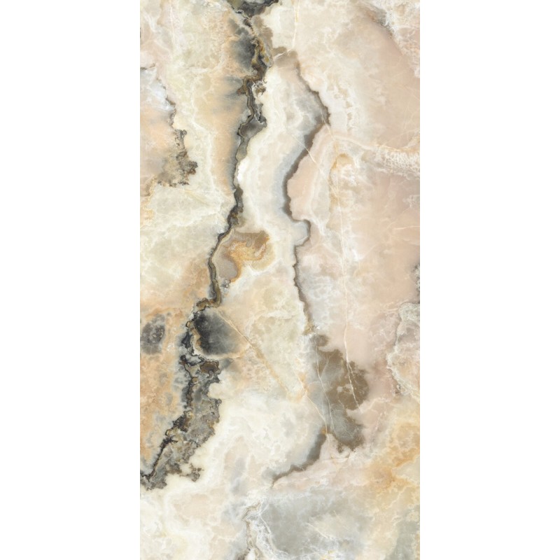 MARMI ONICI MAXFINE onice rosa polished sq. 75X37,5 - MAXFINE by IRIS L737651MF6 MAXFINE by IRIS - 1