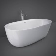 Contour bathtub, Alpine white acrylic, Rak ceramic