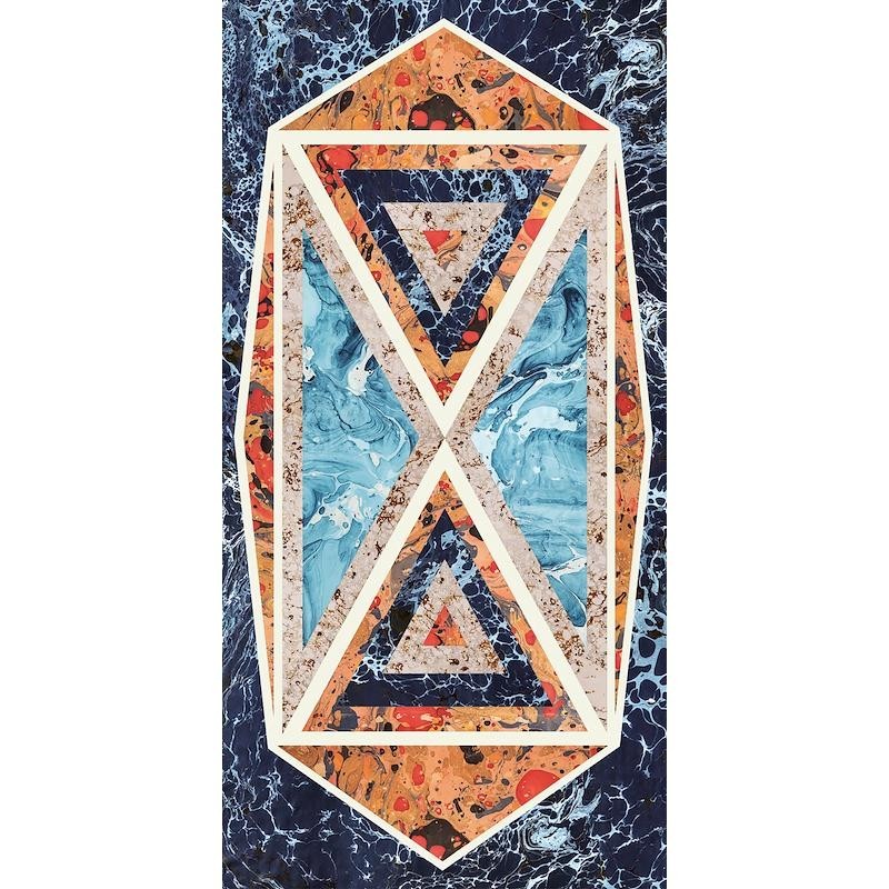 ARALDICA BLASONE BLU GLOSSY 6MM 120x240 cm  SQ  - CEDIT 763510