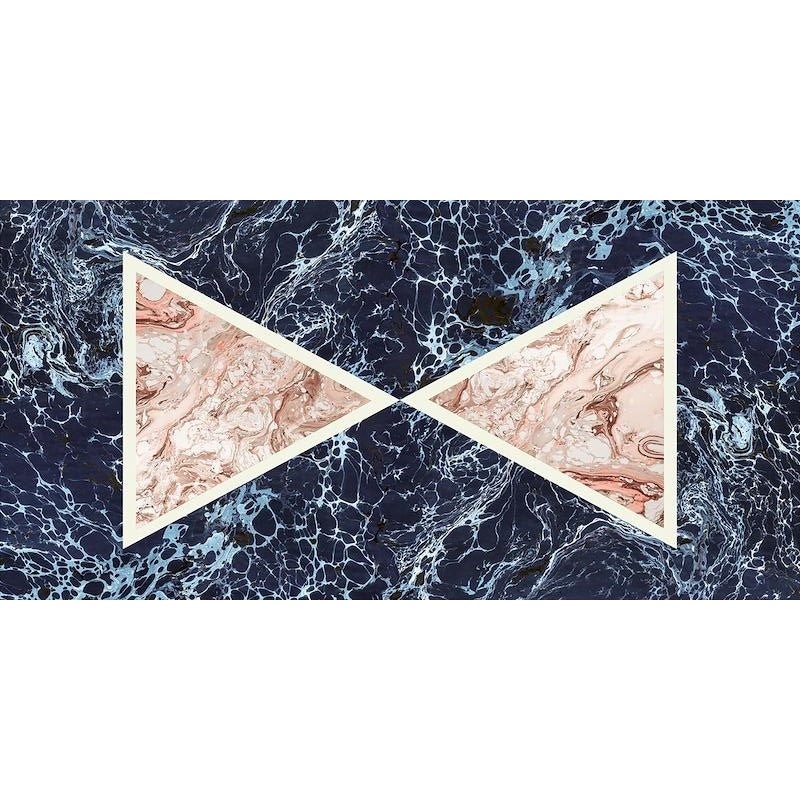 ARALDICA TRIANGOLI BLU GLOSSY 6MM 120x240 cm  SQ  - CEDIT 763514