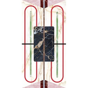 CHIMERA EMPATIA BIANCO GLOSSY 6MM 60X120 SQ  - CEDIT 769470