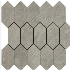 ABSOLUTE MOSAIK LOSANGA ABSOLUTE GREY 30X30 cm - CERCOM CERAMICHE  1076681
