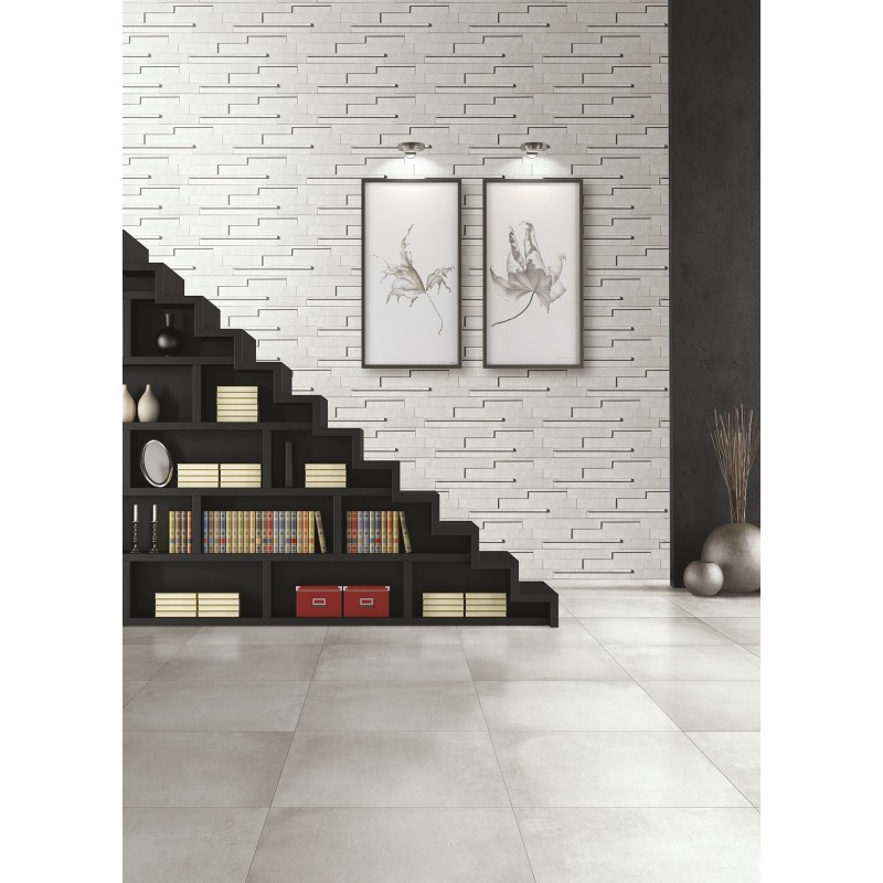 GRAVITY MOSAIK 3D GRAVITY LIGHT 15X60 cm - CERCOM CERAMICHE  1048259