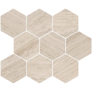 IN.CONTRO MOSAIK ESAGONO  CREAM 32X28 cm - CERCOM 1085465