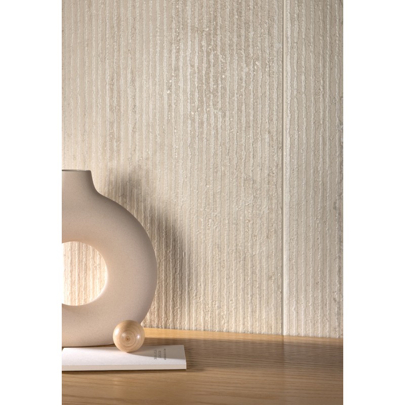 IN.CONTRO IN IVORY LINES SQ (3960X120 cm 9,5 mm - CERCOM 10857801