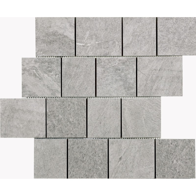 MB3 MOSAIK PAVE' CENERE 30X30 cm - CERCOM CERAMICHE  1060837