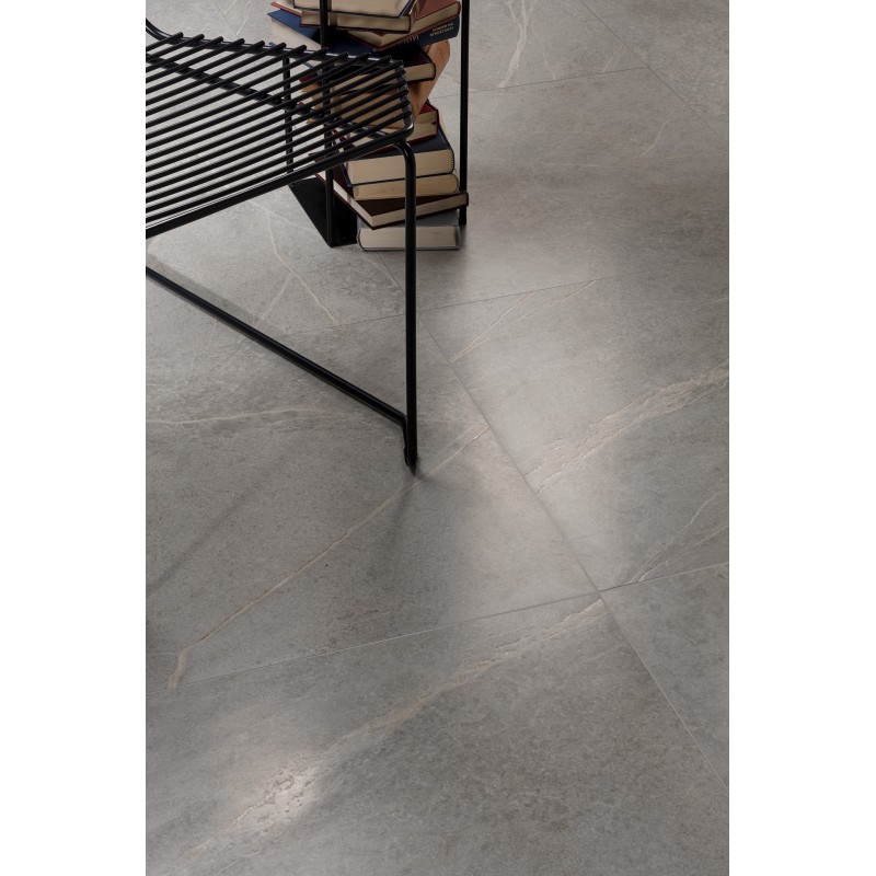 SOAP STONE SOAP GREY SATIN SQ (P)  60X60 cm 9,5 mm - CERCOM CERAMICHE  10707802