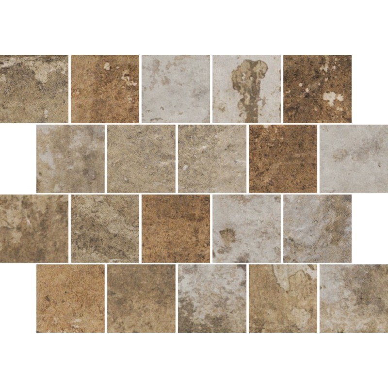 HAVANA MOSAIC SPACCO HAVANA COHIBA 30X40cm 10mm - CIR 1055132