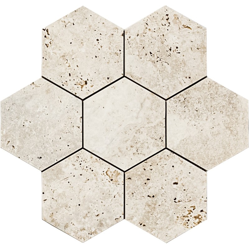 HERITAGE MOSAIC ESAGONA IVORY 36X31cm - CIR 1080588
