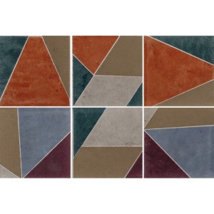 IN FALDA INSERTO S/6 MODERNO 20X20cm - CIR 1080126