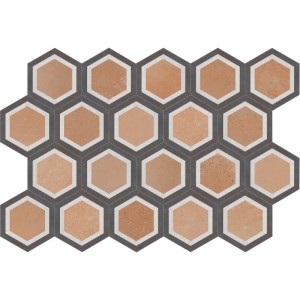 ITALICA ESAGONA TERRA MODERNA DOLCE 24X27,7cm 10mm - CIR 1087200