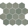 ITALICA MOSAICO ESAGONA TERRA VERDE 25X30cm - CIR 1088305