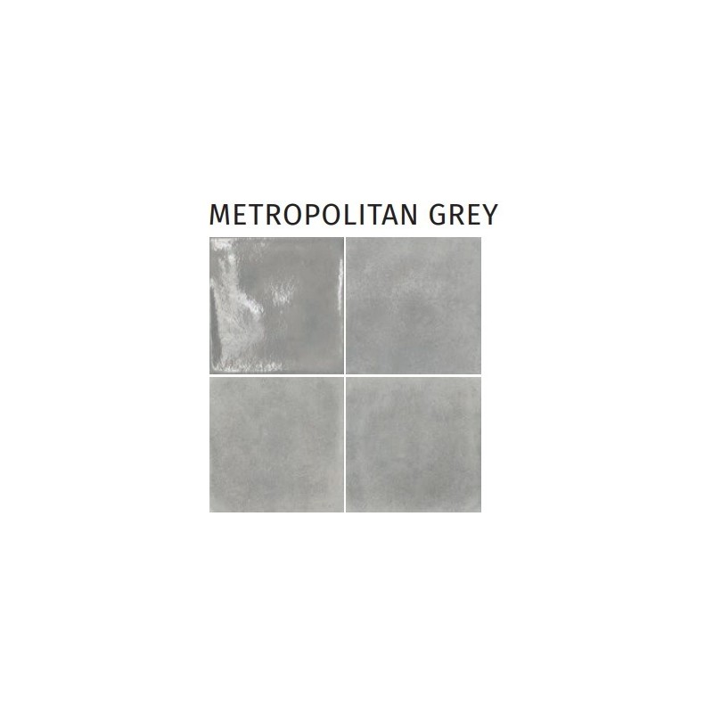 MATERIA PRIMA METROPOLITAN GREY 10X20cm 10mm R9 - CIR 1069762