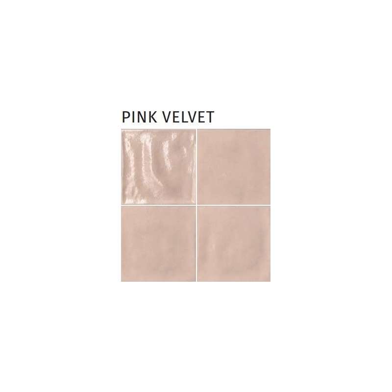 MATERIA PRIMA PINK VELVET 10X20cm 10mm R9 - CIR 10697651