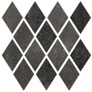 MATERIA PRIMA MOSAICO ROMBO BLACK STORM 25X25cm - CIR 1069895