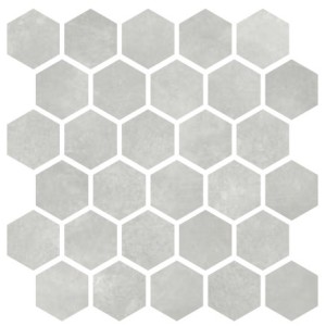 MATERIA PRIMA MOSAICO ESAGONA GREY VETIVER 27X27cm - CIR 1069911