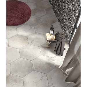 MIAMI ESAGONA WHITE ROPE 24X27,7cm 10mm R10 - CIR 10633302