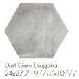 MIAMI ESAGONA DUST GREY 24X27,7cm 10mm R10 - CIR 10633332