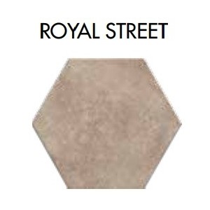 NEW ORLEANS ESAGONA ROYAL STREET 24X27,7cm 10mm R10 - CIR 10496093