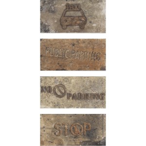 NEW YORK ROAD SIGNS MIX CENTRAL PARK 10x20cm 10,5mm R10 - CIR 1048422