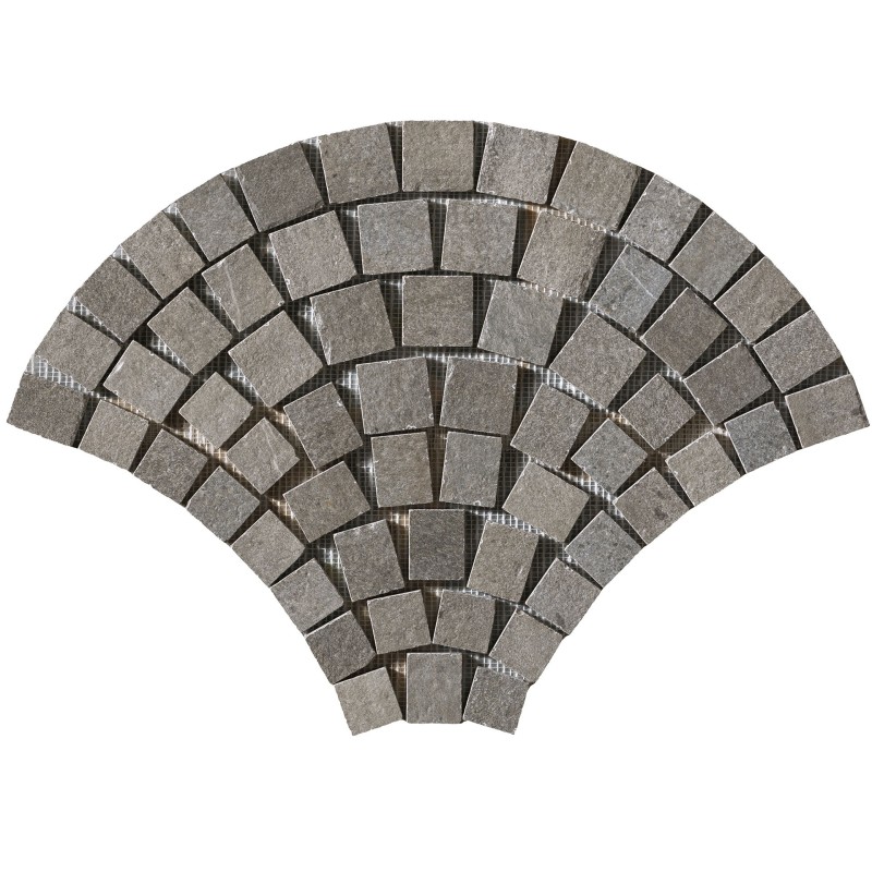 REGGIO NELL EMILIA MOSAIQUE VENTAGLIO ROSTA NUOVA 75X52cm 10mm - CIR 1059699