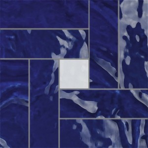 TADELAKT MOSAICO CASABLANCA BLU 25X25cm - CIR 1082257