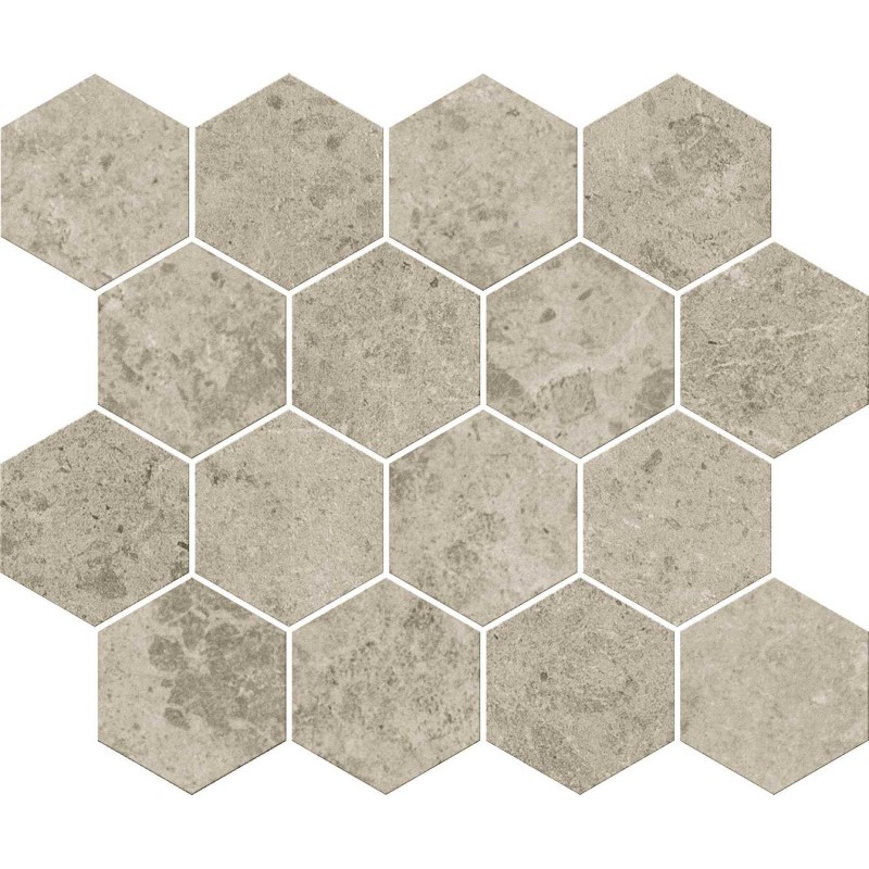 CONCRETA MOSAICO ESAGONA ECRU 25X30cm - Serenissima 1081887