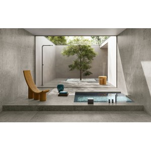 CONCRETA TITANIO SQ 60X60cm 9,5mm - Serenissima 1081654