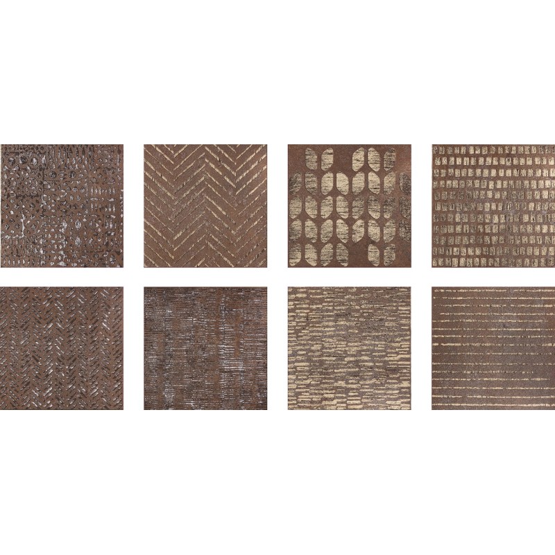 COSTRUIRE LAMIERA MIX S/8 RAME 25X25cm 8,5mm - Serenissima 1086723