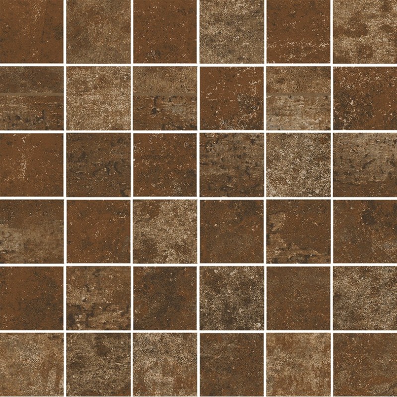COSTRUIRE MOSAICO 5X5 METALLO RAME 30X30cm - Serenissima 1086717