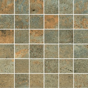 COSTRUIRE MOSAICO 5X5 METALLO VERDE 30X30cm - Serenissima 1086718