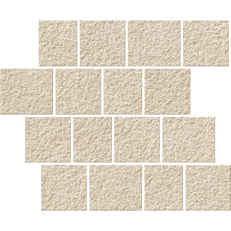 ECLETTICA MOSAIK PAVE' BEIGE ROCK 30X30cm R11 - Serenissima 1082438