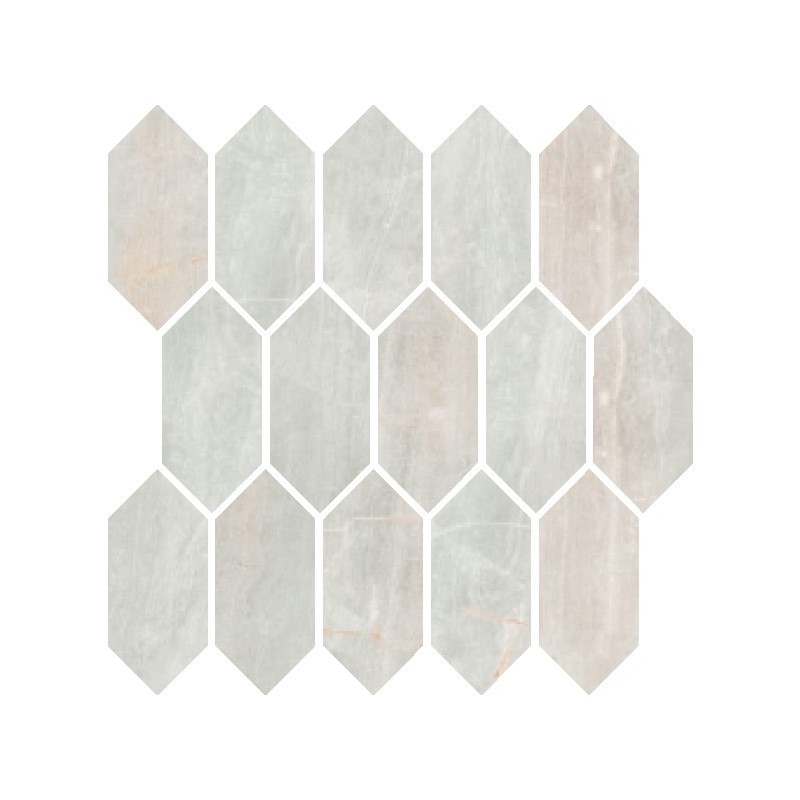 FOSSIL MOSAIK LOSANGA FOSSIL PERLA SQ 30X30cm 10mm - Serenissima 1066642