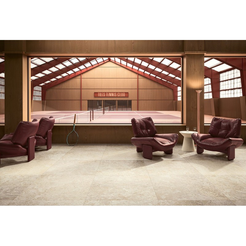 GRANDE IN FALDA TRAVERTINO NAVONA SQ 120X120cm 9,5mm R10 - Serenissima 1089319