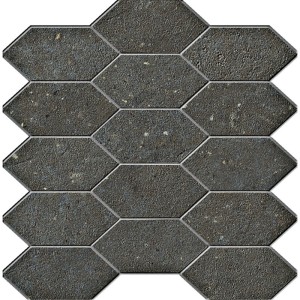 ITALICA MOSAIQUE LOSANGA TERRA ARSA 30X30cm - Serenissima 1086274