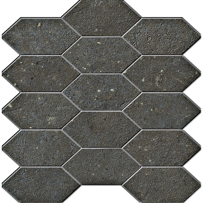 ITALICA MOSAIQUE LOSANGA TERRA ARSA 30X30cm - Serenissima 1086274