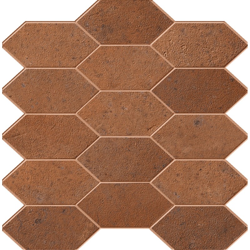 ITALICA MOSAIQUE LOSANGA TERRA BRUCIATA 30X30cm - Serenissima 1086275